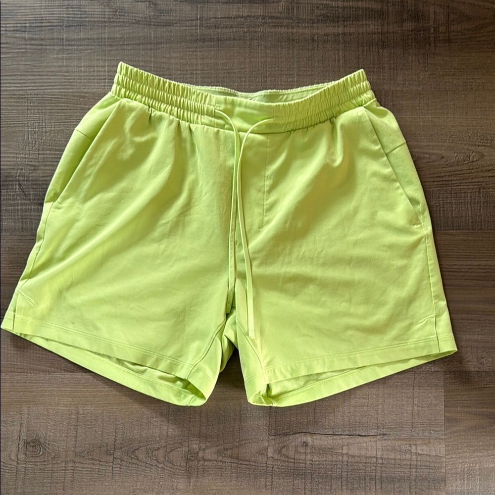 lululemon athletica Lime Green Athletic Shorts